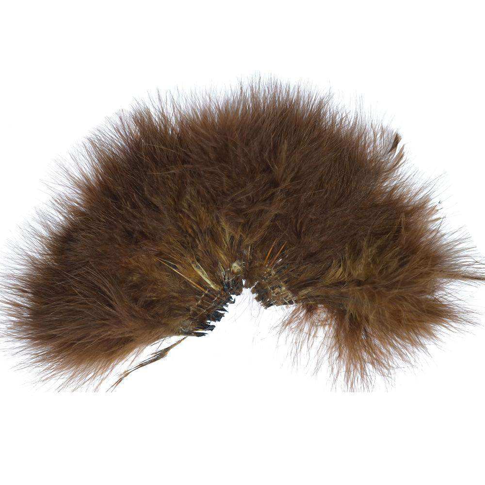 Select Strung Long Spey Marabou Master Pack - 4 Colors - White Dark Brown Sculpin Olive Black - Skoutley Outdoors LLC