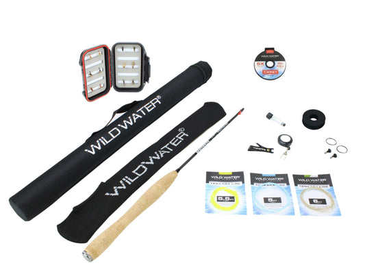 Tenkara Fly Fishing Kit, 6 ft Rod| Wild Water Fly Fishing - Skoutley Outdoors LLC