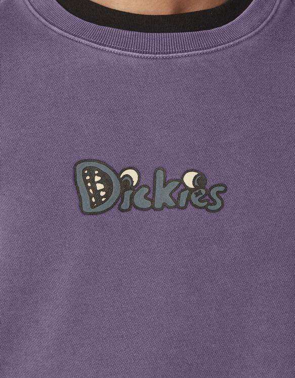 Dickies Franky Villani Monstermark Pullover Sweatshirt - Vintage Gothic Grape (V2O) - Skoutley Outdoors LLC