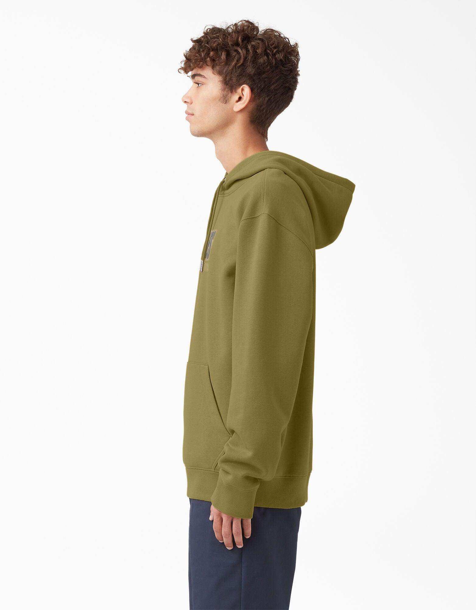 Dickies Relief Fleece Hoodie - Green Moss (G2M) - Skoutley Outdoors LLC