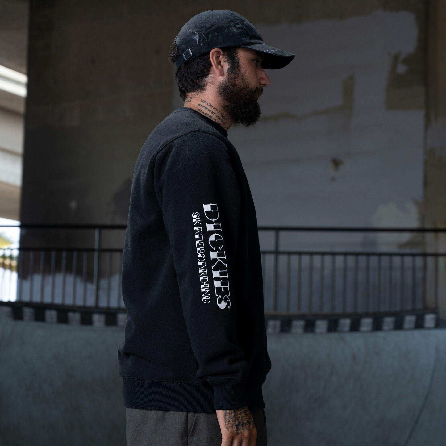 Dickies Ronnie Sandoval Relaxed Fit Sweatshirt - Black - Skoutley Outdoors LLC