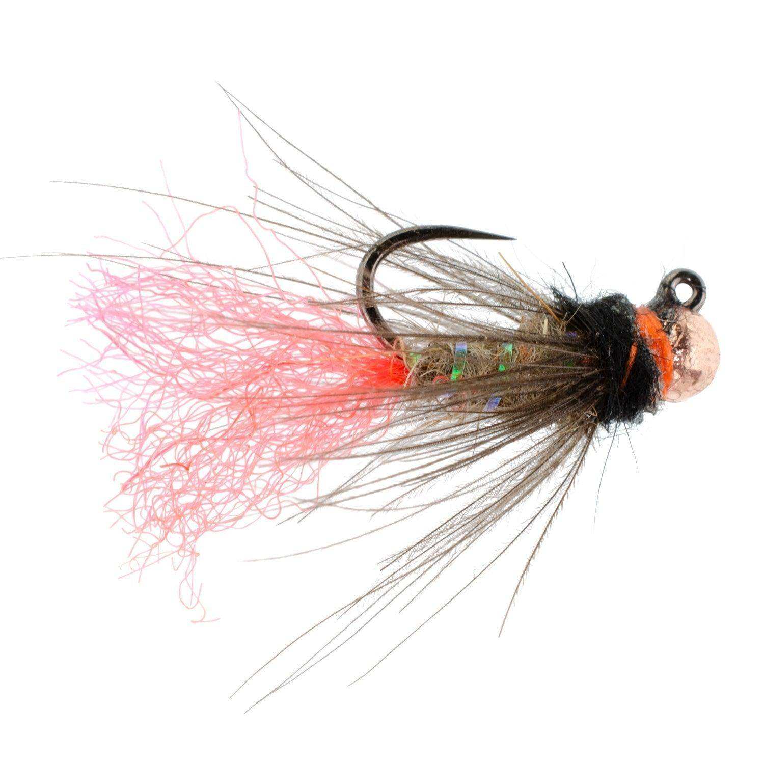 3 Pack Tungsten Bead Jig Tasmanian Devil Tactical Czech Nymph Euro Nymphing Fly - Size 14 - Skoutley Outdoors LLC