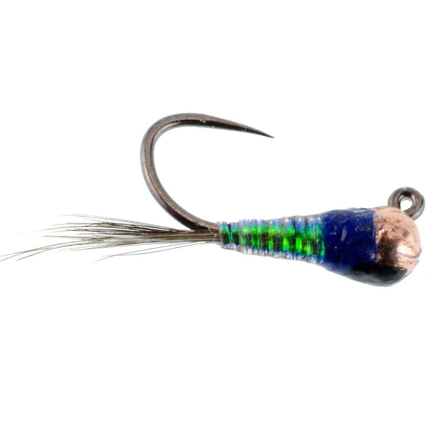 3 Pack Tungsten Bead Gasolina Perdigon Tactical Jig Czech Euro Nymph Spanish Nymphing Fly - Hook Size 16 - Skoutley Outdoors LLC