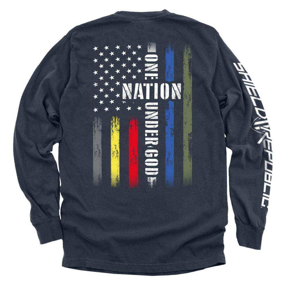 One Nation Under God First Responder Flag - Skoutley Outdoors LLC