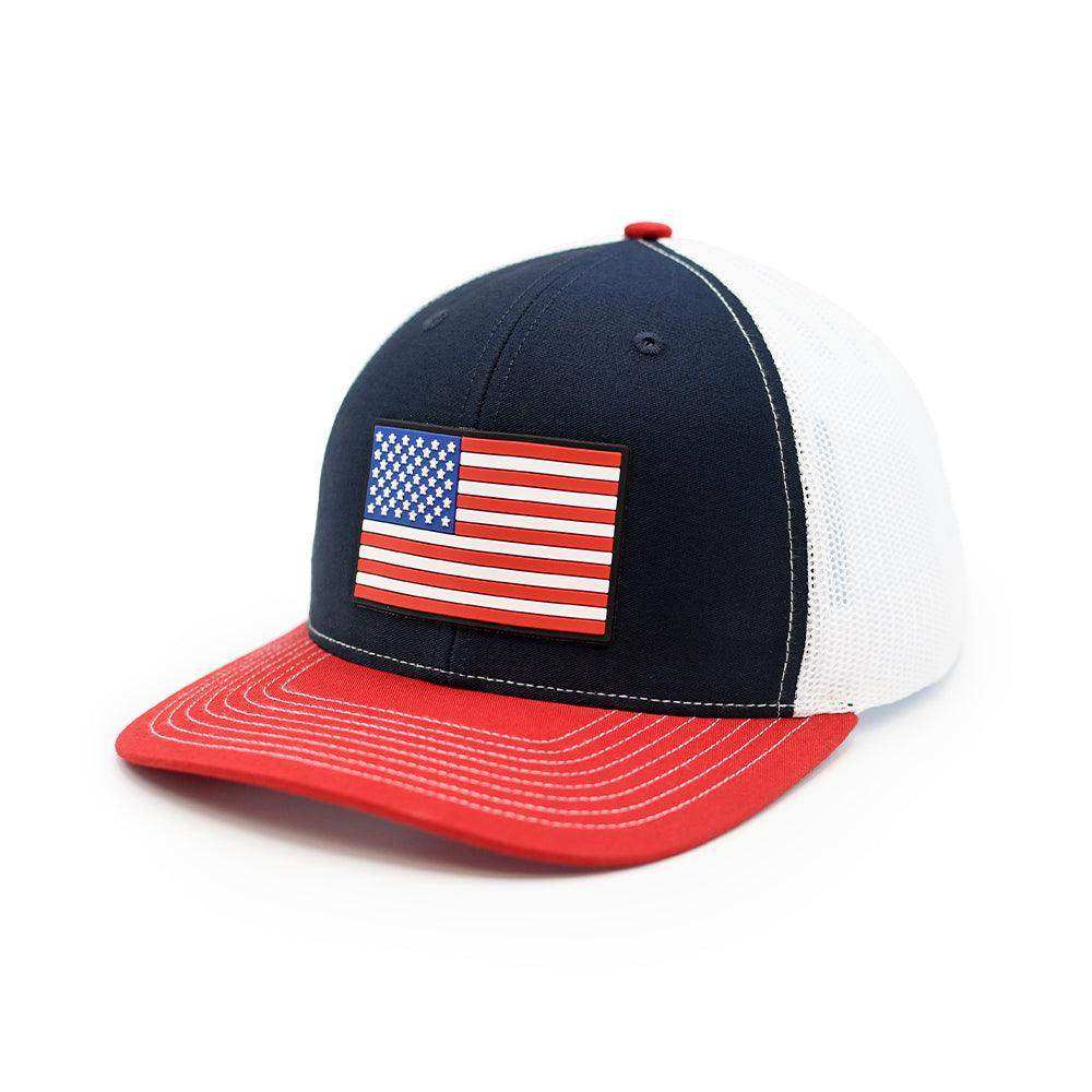 USA Flag PVC Patch Hat - Skoutley Outdoors LLC