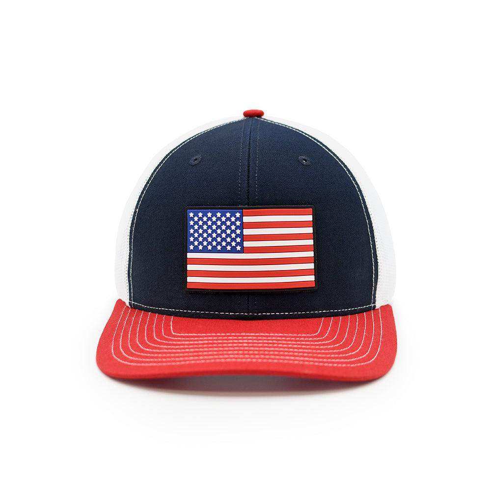 USA Flag PVC Patch Hat - Skoutley Outdoors LLC