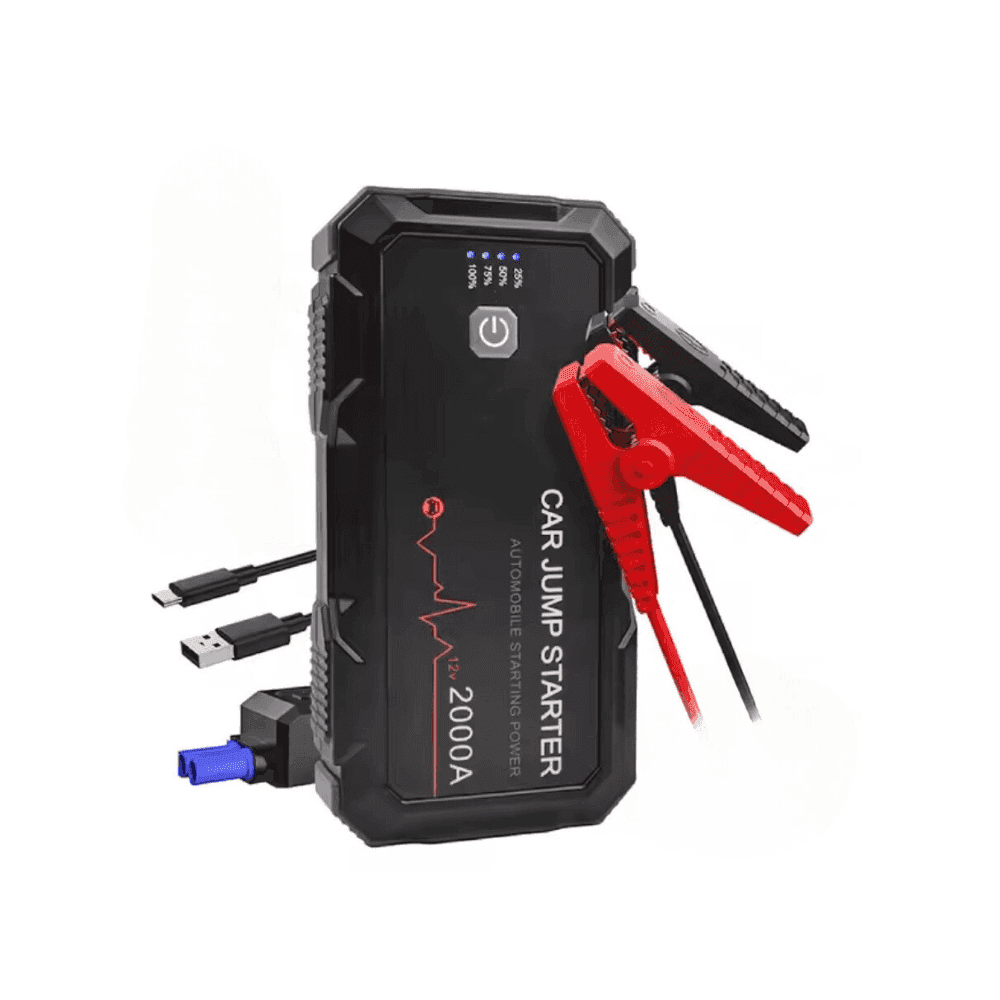 2000A Car Jump Starter Booster Jumper Box Power Bank Battery Charger Portable US - Skoutley Outdoors LLC