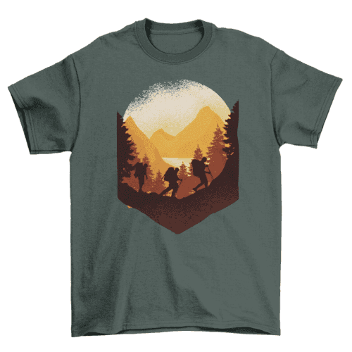 Hiking Outdoors T-Shirt - Skoutley Outdoors LLC