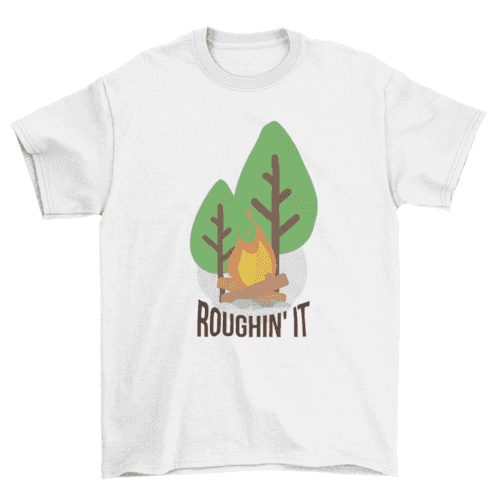 Rough Camping T-Shirt - Skoutley Outdoors LLC