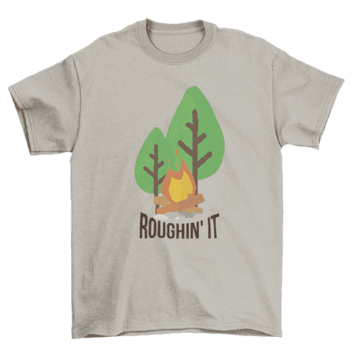 Rough Camping T-Shirt - Skoutley Outdoors LLC