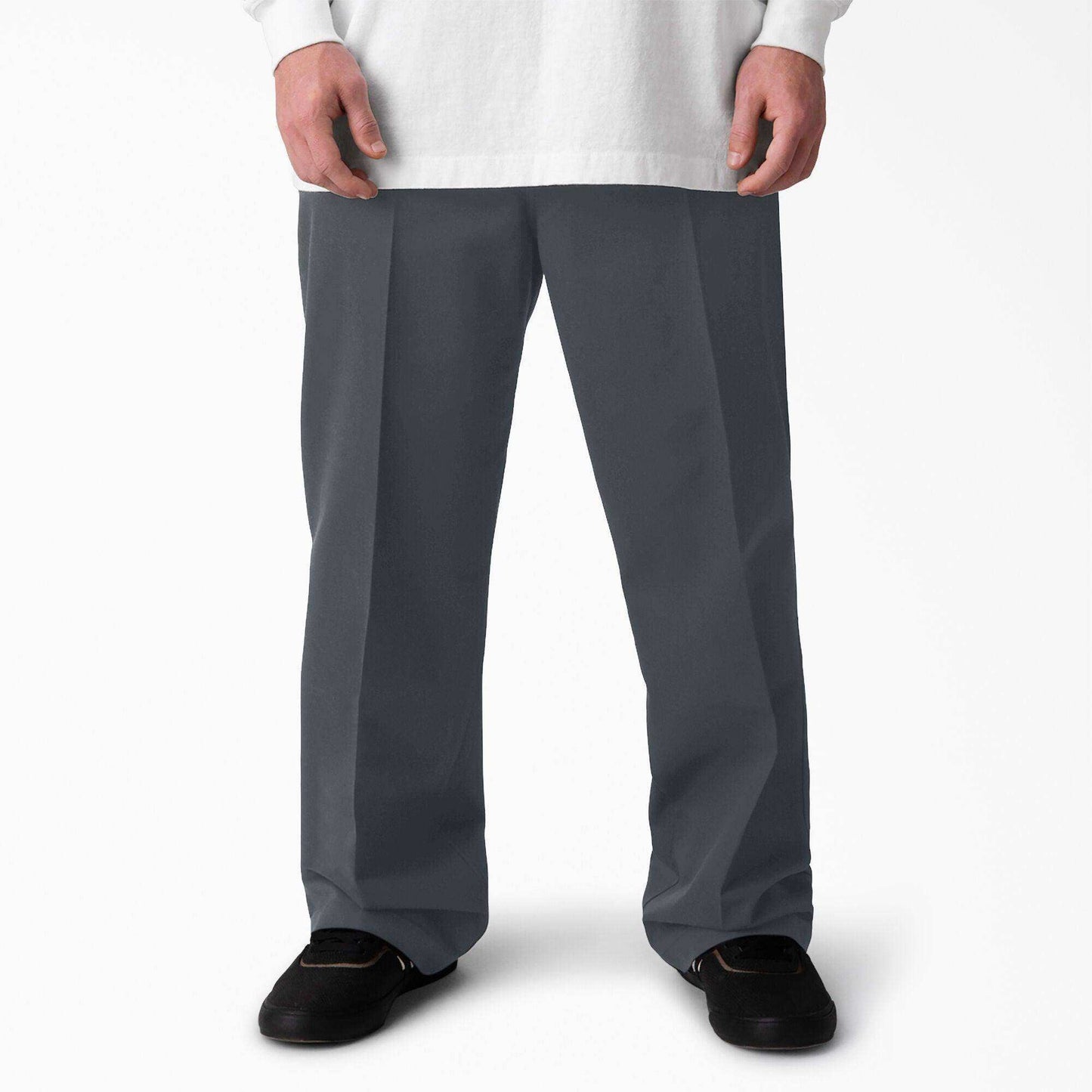 Dickies Jamie Foy Signature Loose Fit Straight Leg Pants - Charcoal Gray - Skoutley Outdoors LLC