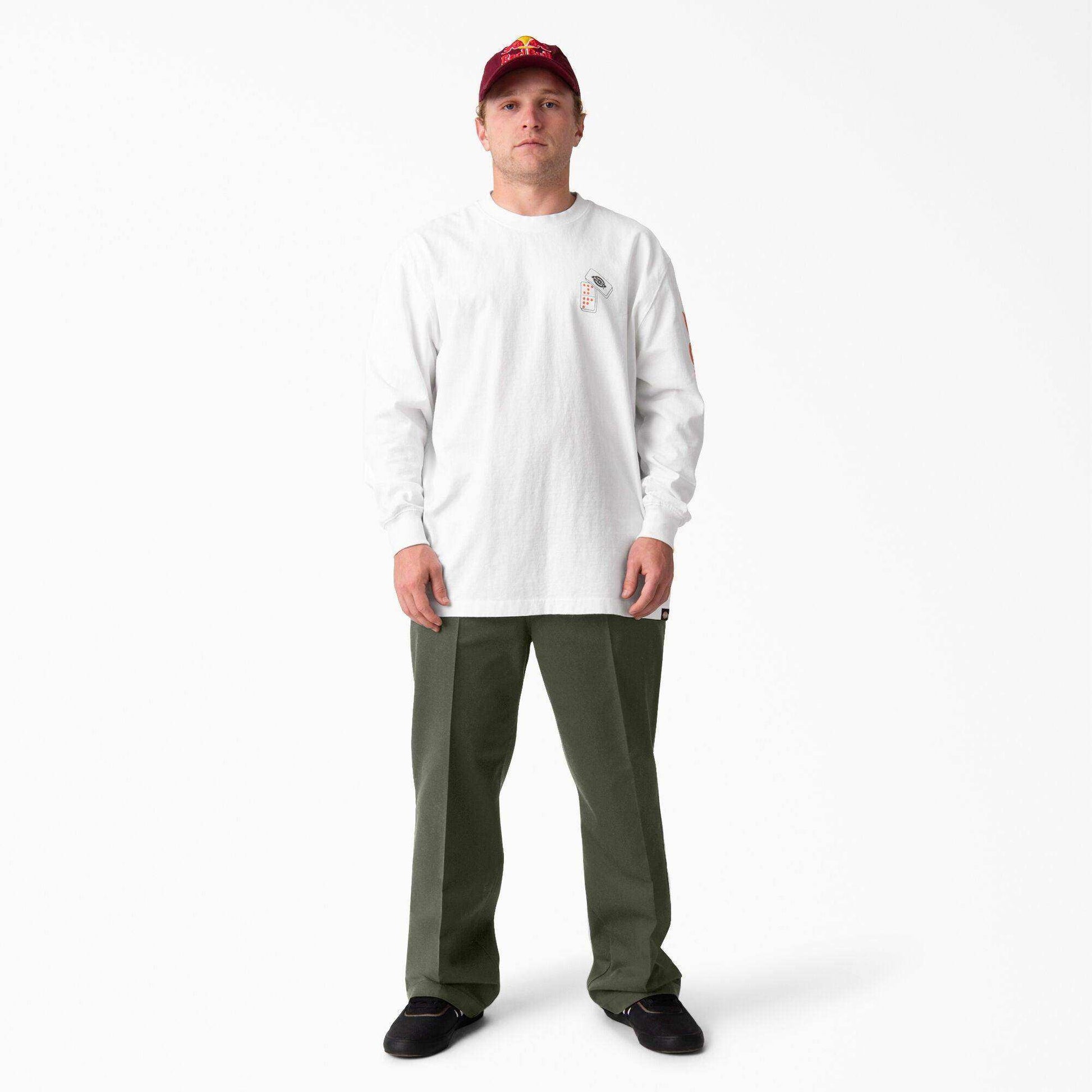 Dickies Jamie Foy Signature Loose Fit Straight Leg Pants - Olive Green - Skoutley Outdoors LLC