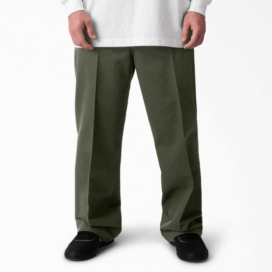 Dickies Jamie Foy Signature Loose Fit Straight Leg Pants - Olive Green - Skoutley Outdoors LLC