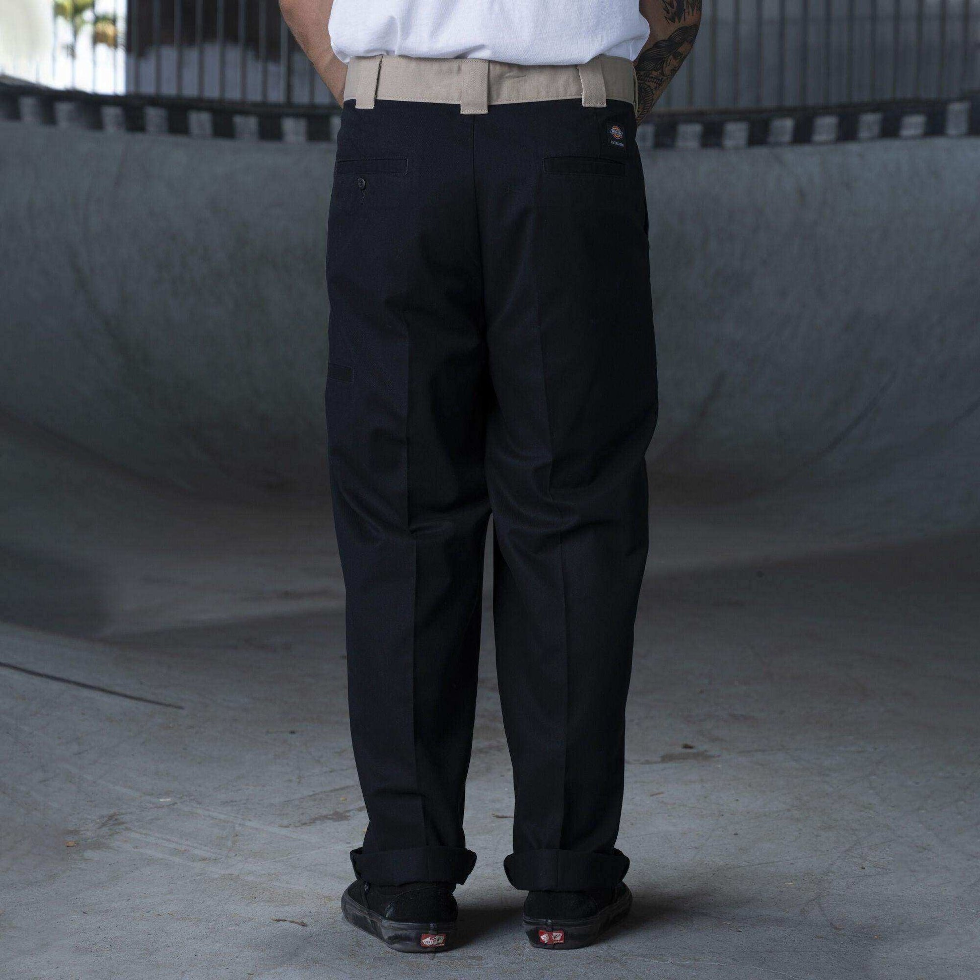 Dickies Ronnie Sandoval Double Knee Pants - Black/Desert Sand Color Block - Skoutley Outdoors LLC