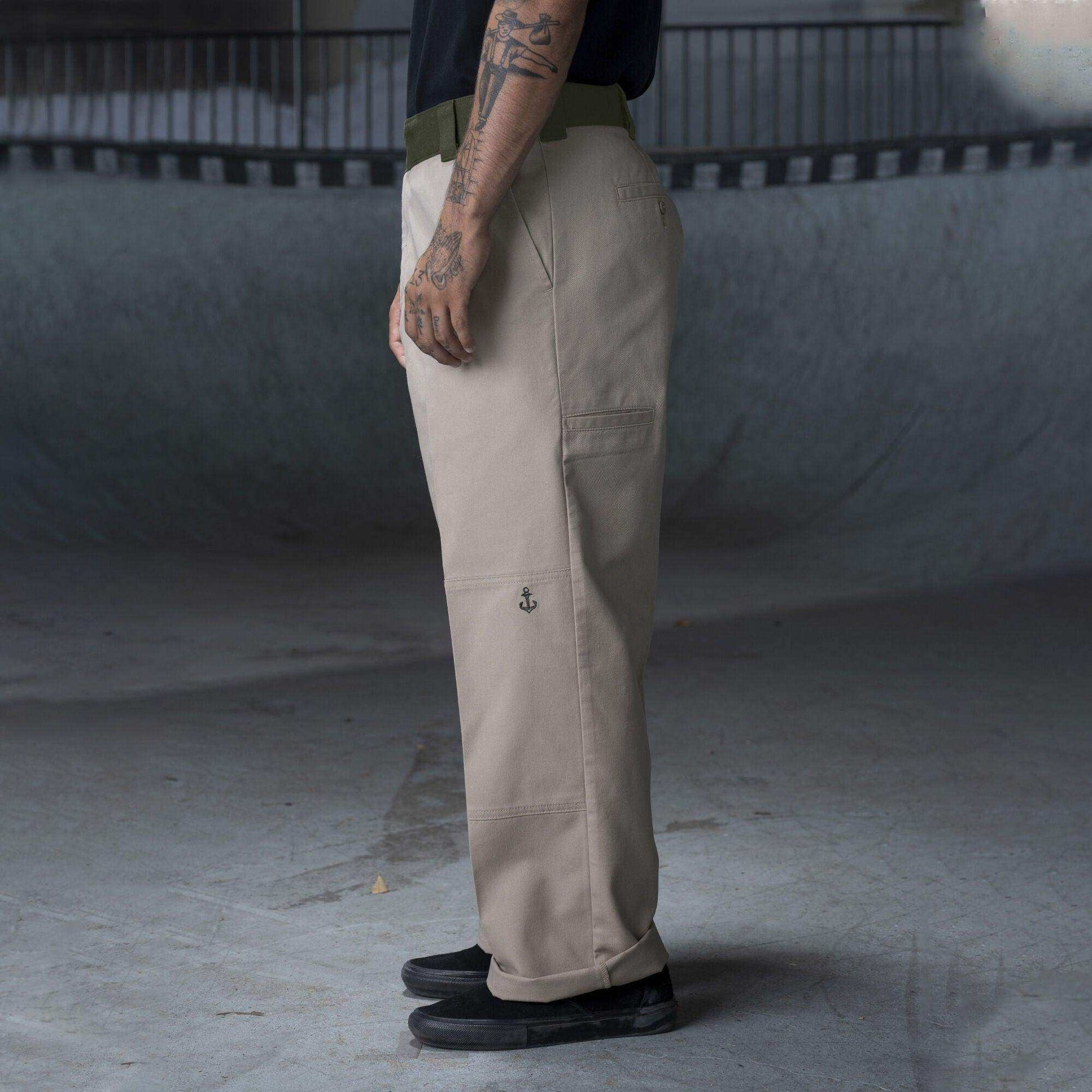 Dickies Ronnie Sandoval Double Knee Pants - Desert Sand/Olive Color Block - Skoutley Outdoors LLC