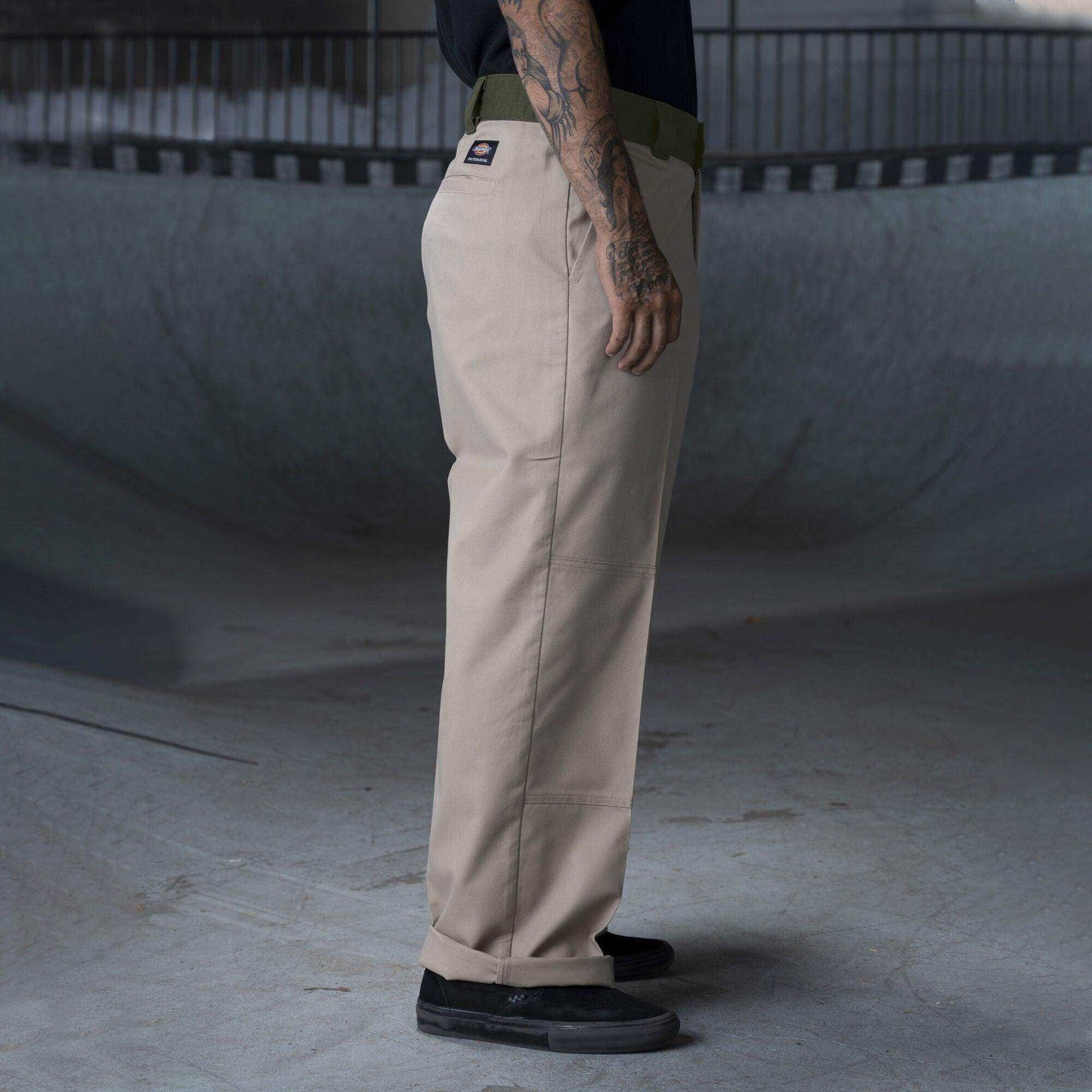 Dickies Ronnie Sandoval Double Knee Pants - Desert Sand/Olive Color Block - Skoutley Outdoors LLC