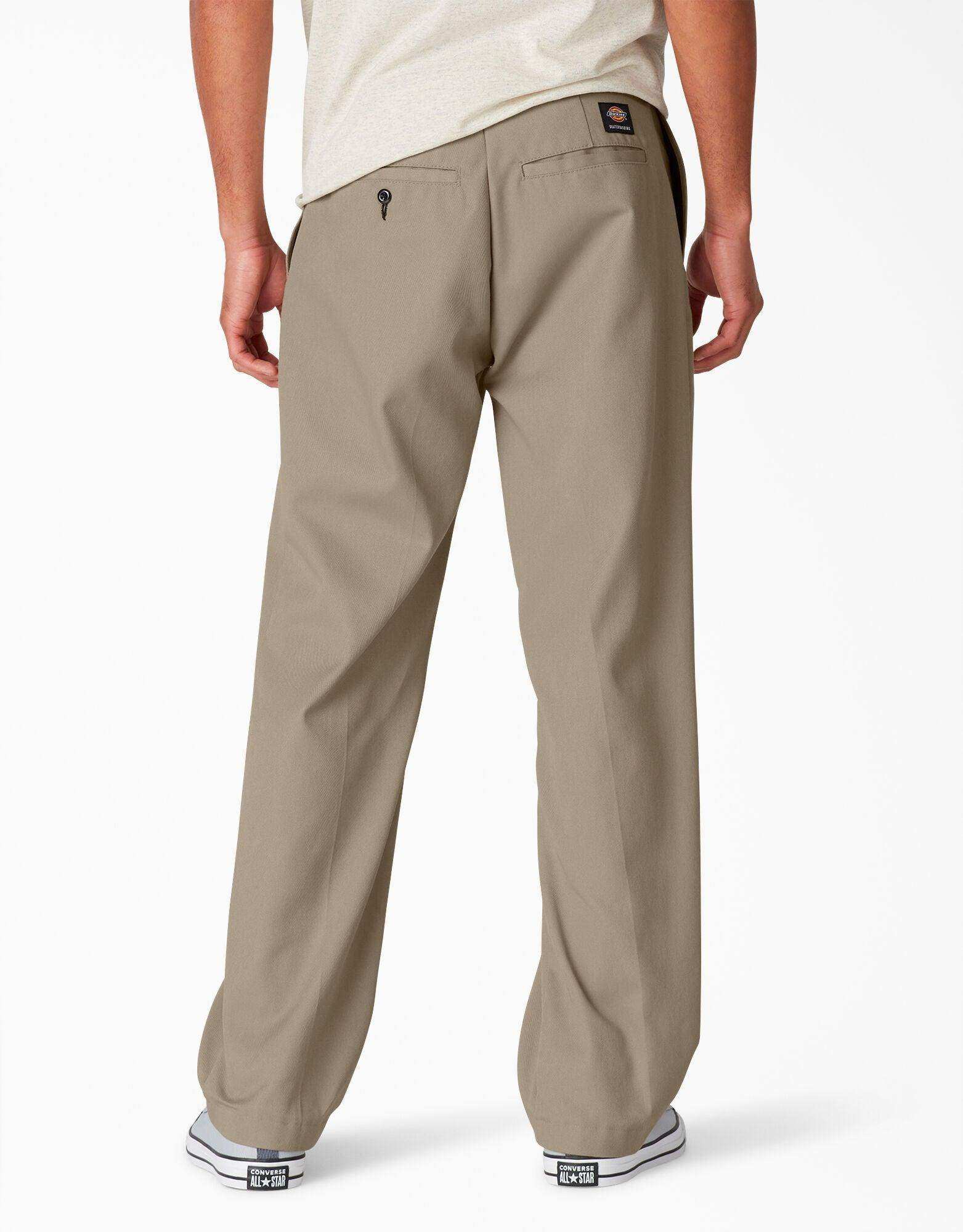 Dickies Skateboarding Regular Fit Twill Pants - Desert Khaki (DS) - Skoutley Outdoors LLC