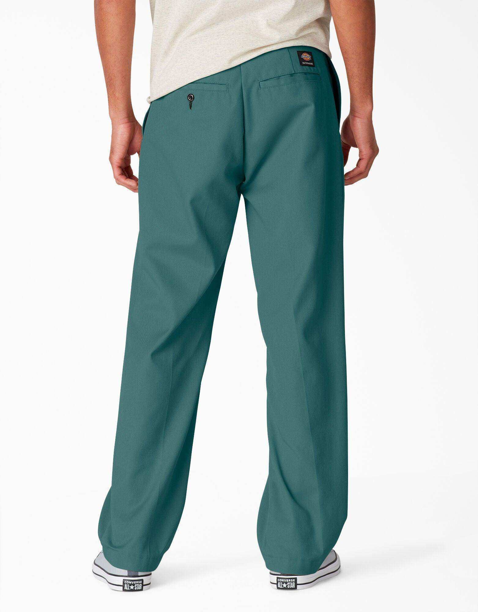 Dickies Skateboarding Regular Fit Twill Pants - Lincoln Green - Skoutley Outdoors LLC