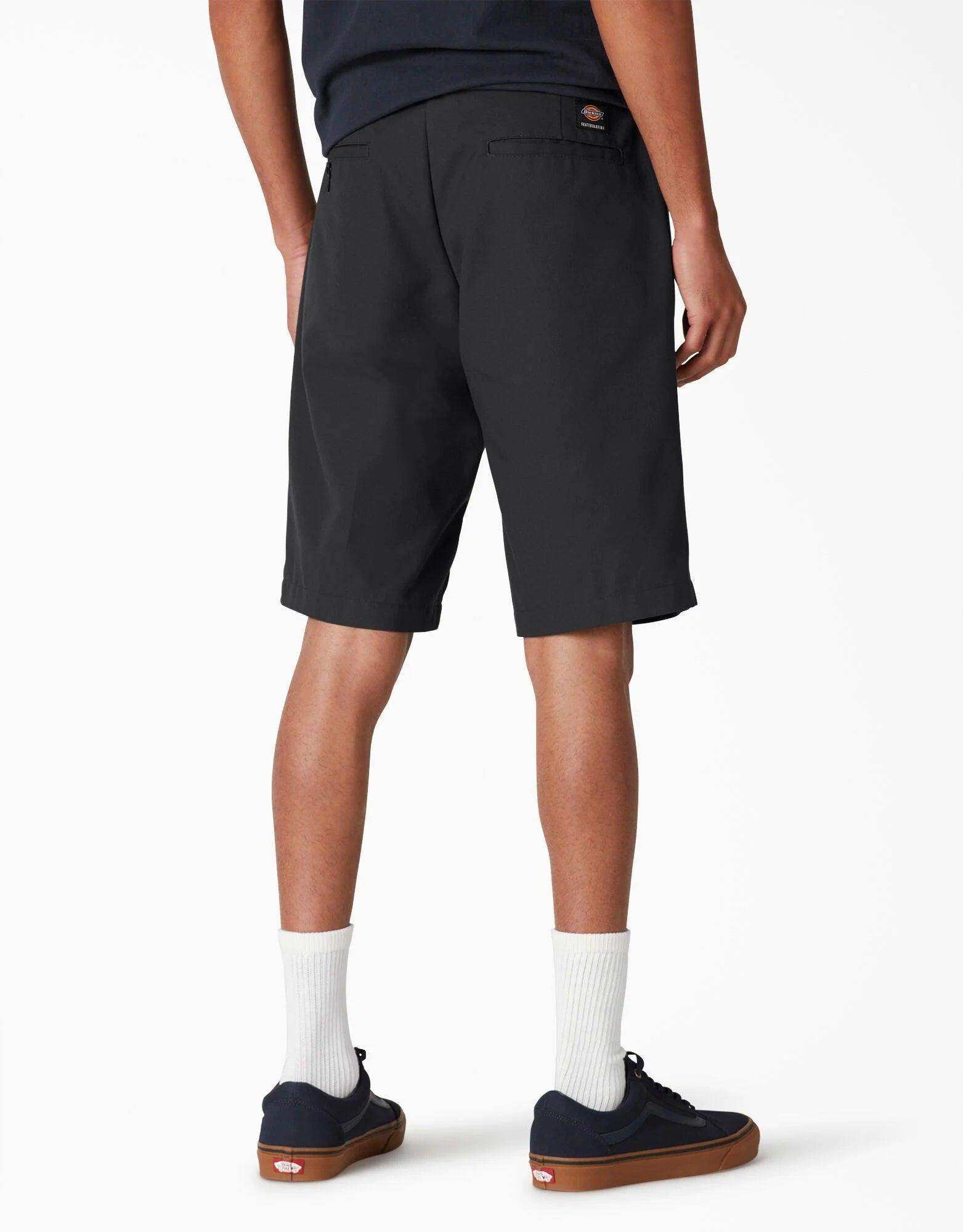 Dickies Skateboarding Slim Fit Shorts - Black (BK) - Skoutley Outdoors LLC