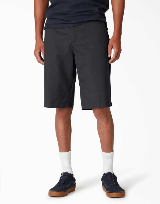 Dickies Skateboarding Slim Fit Shorts - Black (BK) - Skoutley Outdoors LLC