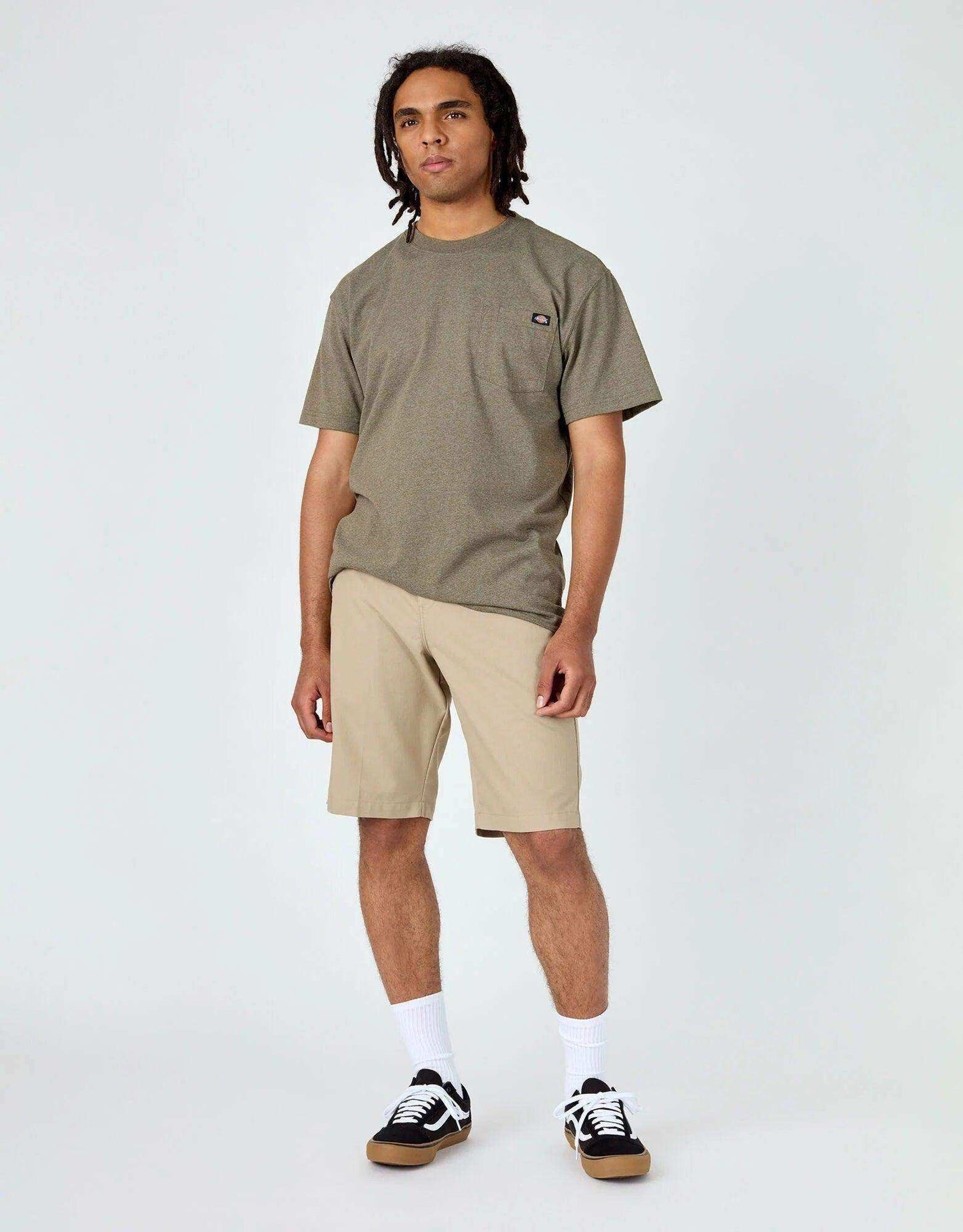 Dickies Skateboarding Slim Fit Shorts - Desert Khaki (DS) - Skoutley Outdoors LLC