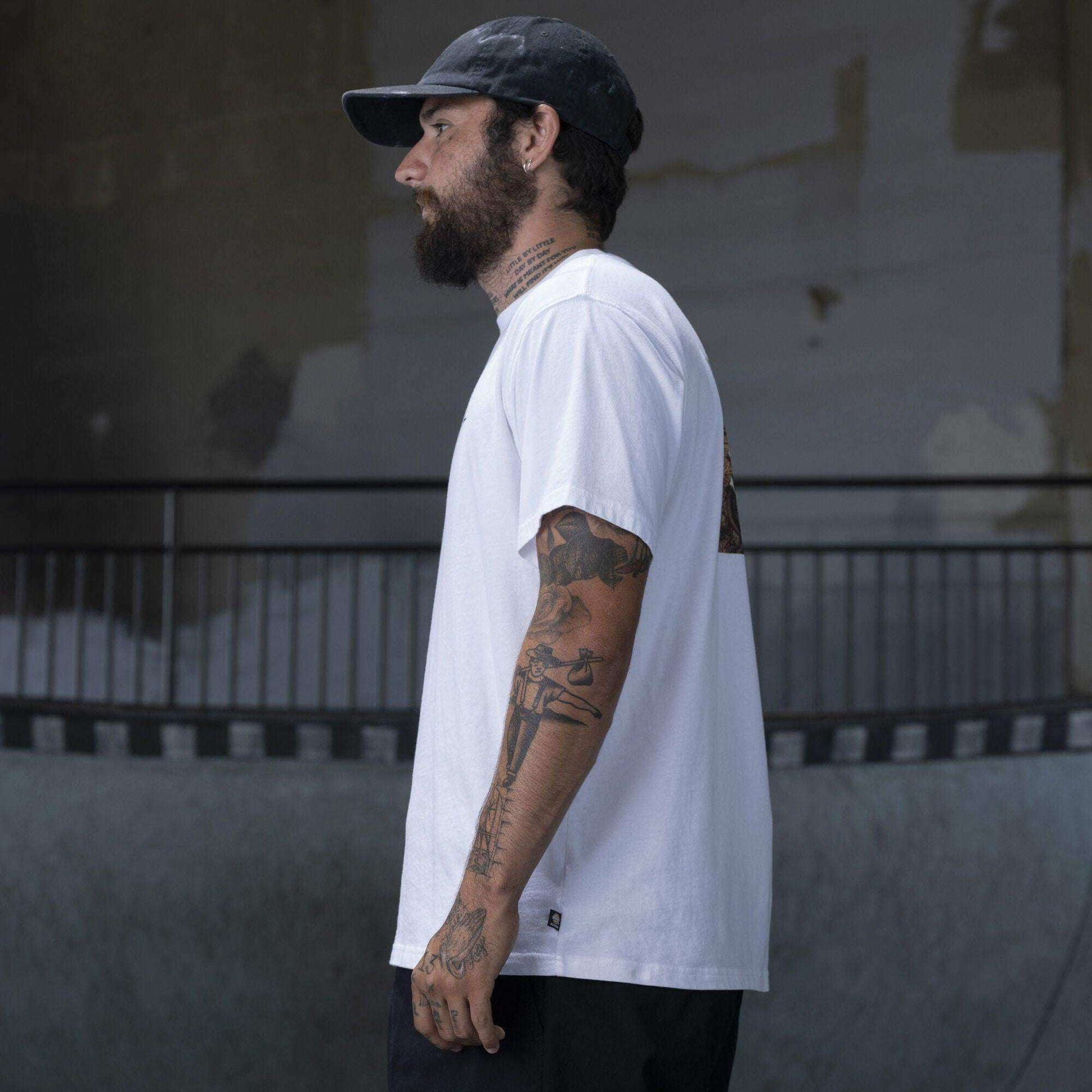 Dickies Ronnie Sandoval Photo T-Shirt - White - Skoutley Outdoors LLC