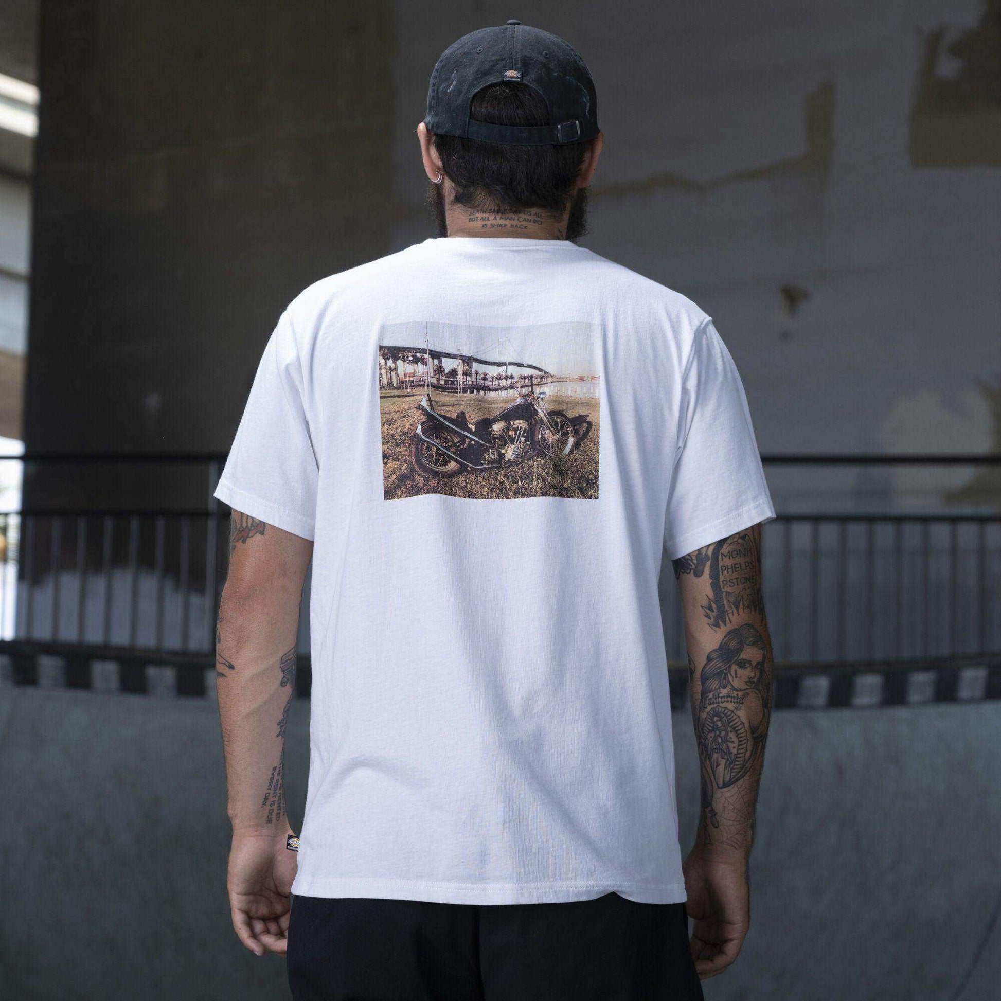 Dickies Ronnie Sandoval Photo T-Shirt - White - Skoutley Outdoors LLC