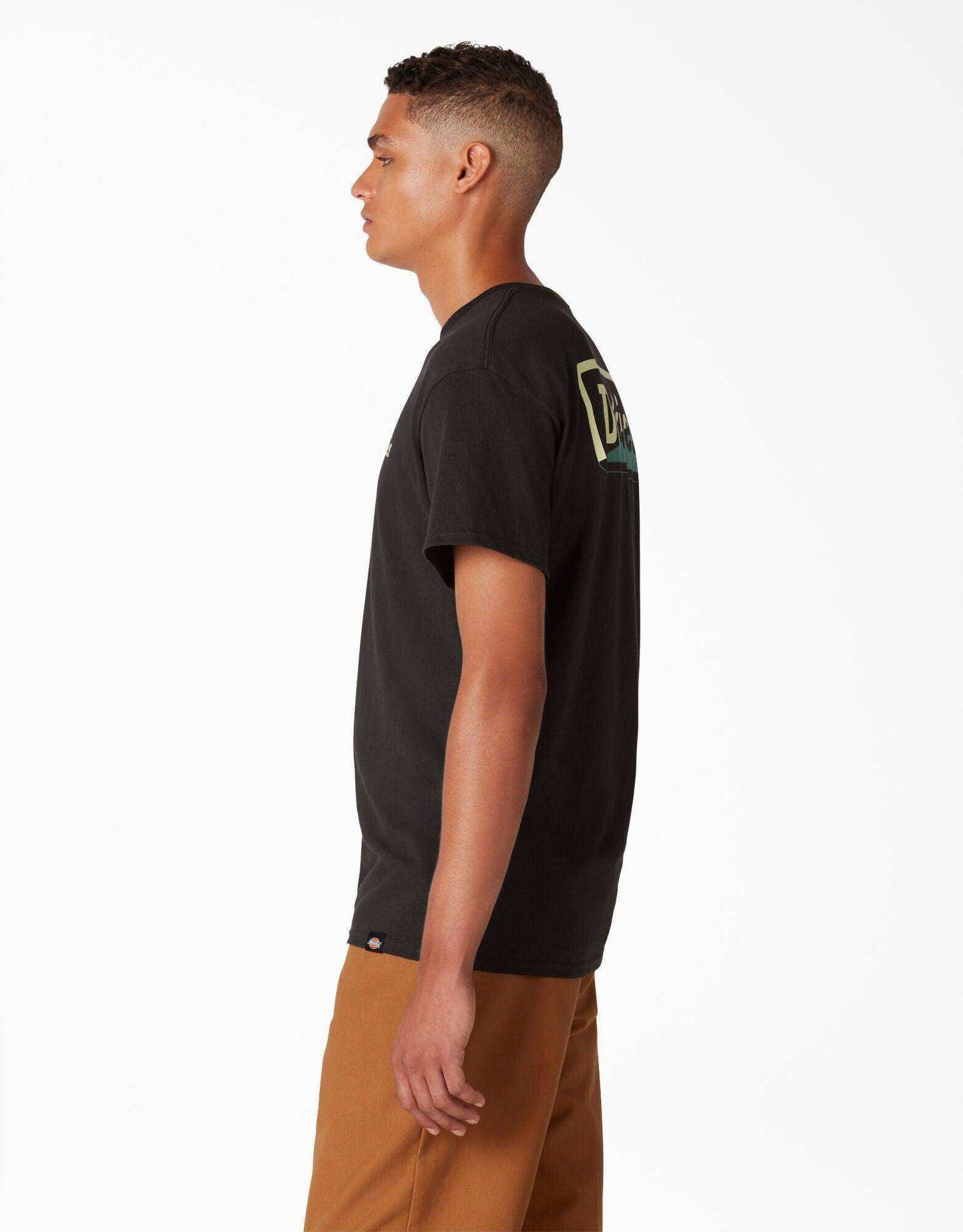 Dickies Skateboarding Split Graphic T-Shirt - Black (BK) - Skoutley Outdoors LLC