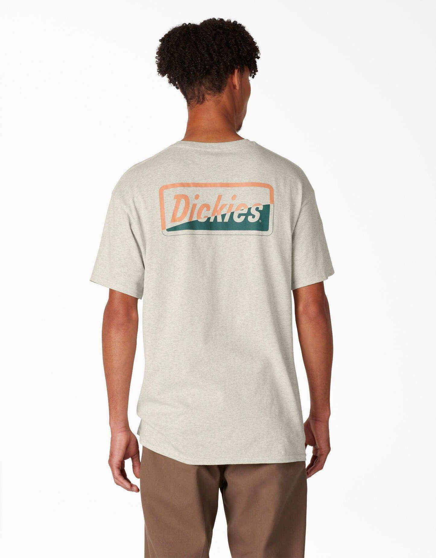 Dickies Skateboarding Split Graphic T-Shirt - Oatmeal Heather - Skoutley Outdoors LLC