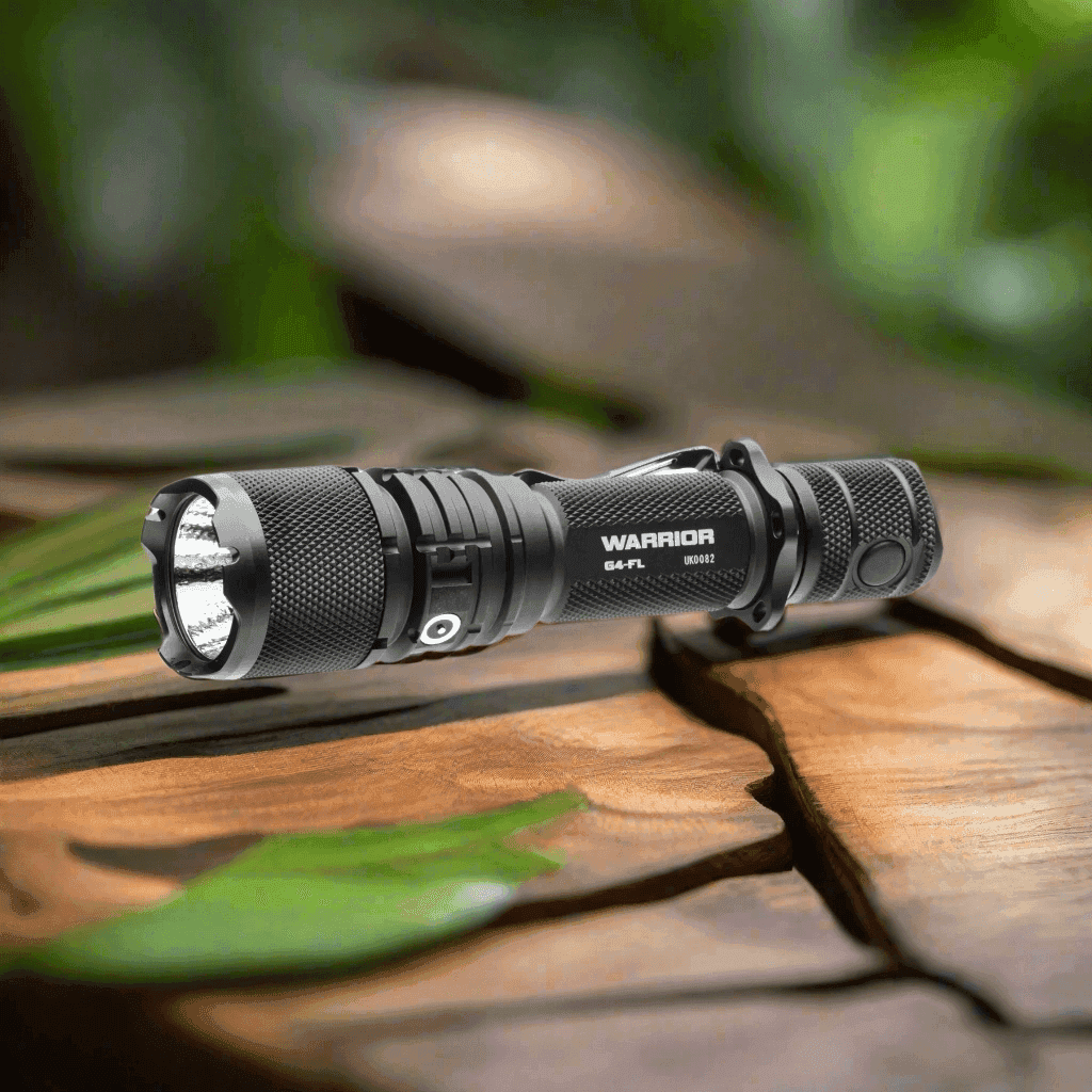 Warrior G4-FL - 4200 Lumen Flashlight (Wide beam) - Skoutley Outdoors LLC