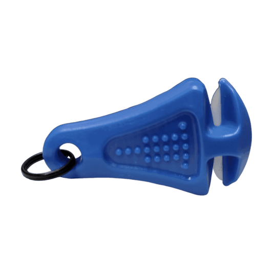 Line Cutterz Ceramic Blade Zipper Pull - Blue - Skoutley Outdoors LLC