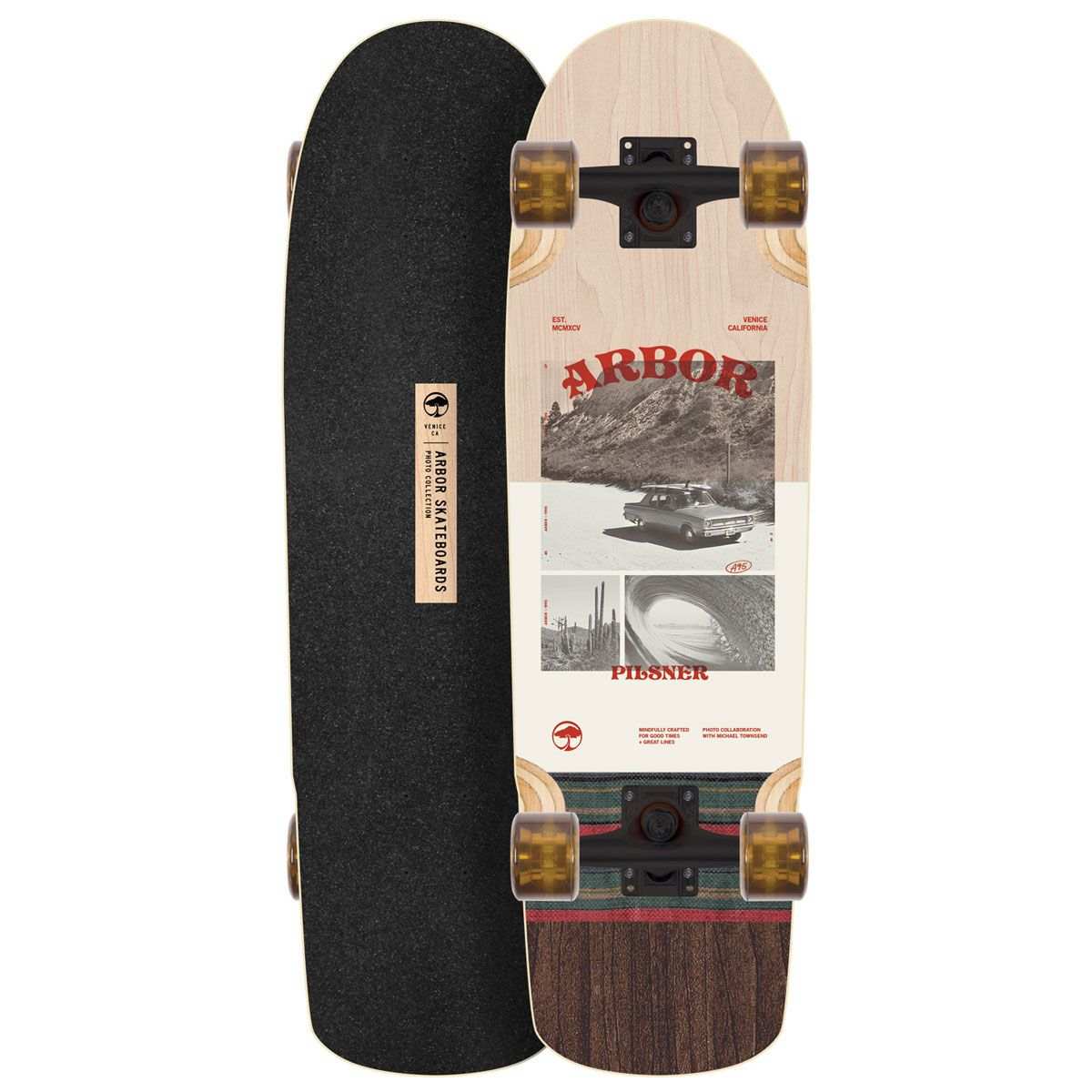 Arbor Pilsner Photo 28.75" Complete Cruiser - 8.25" - Skoutley Outdoors LLC