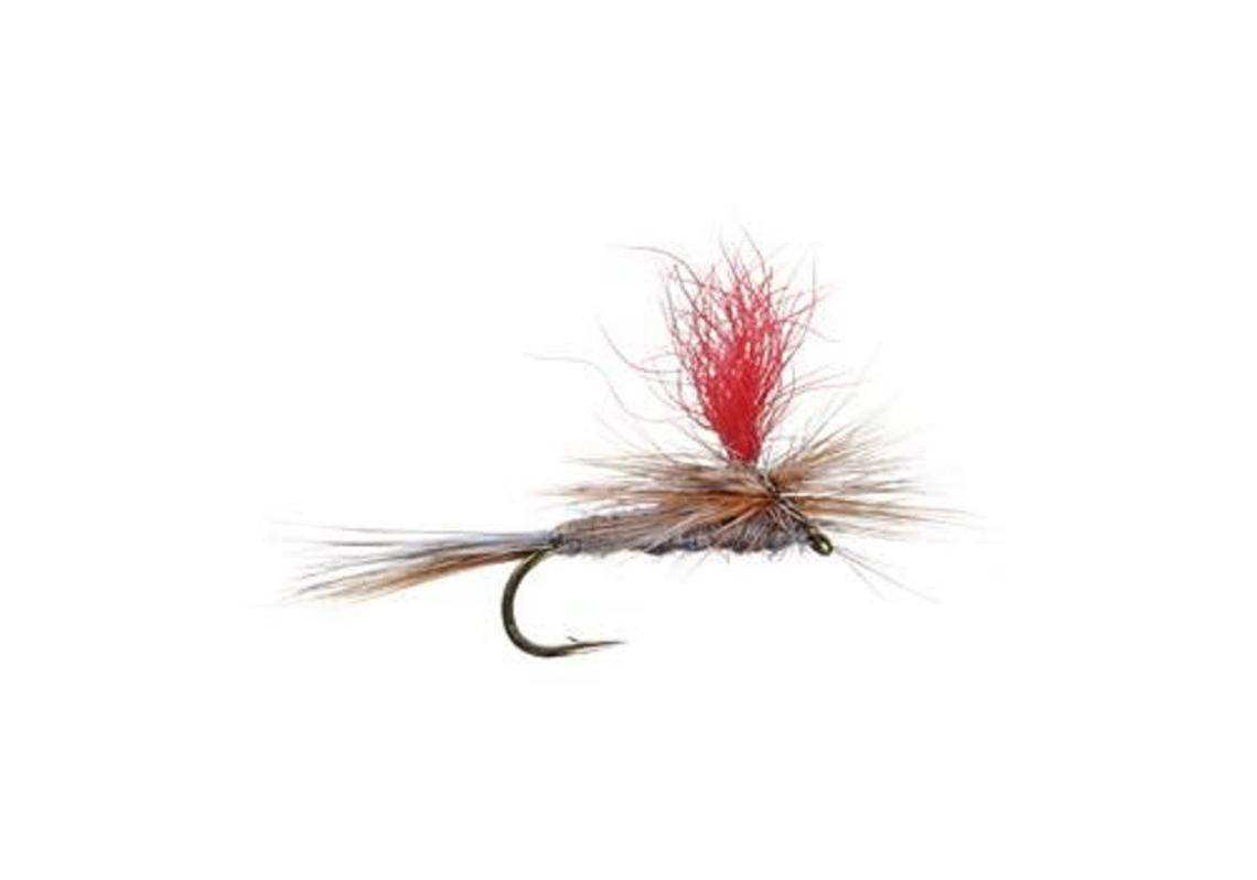 3 Pack Adams Hi-Viz Parachute Classic Dry Fly - Hook Size 10 - Skoutley Outdoors LLC