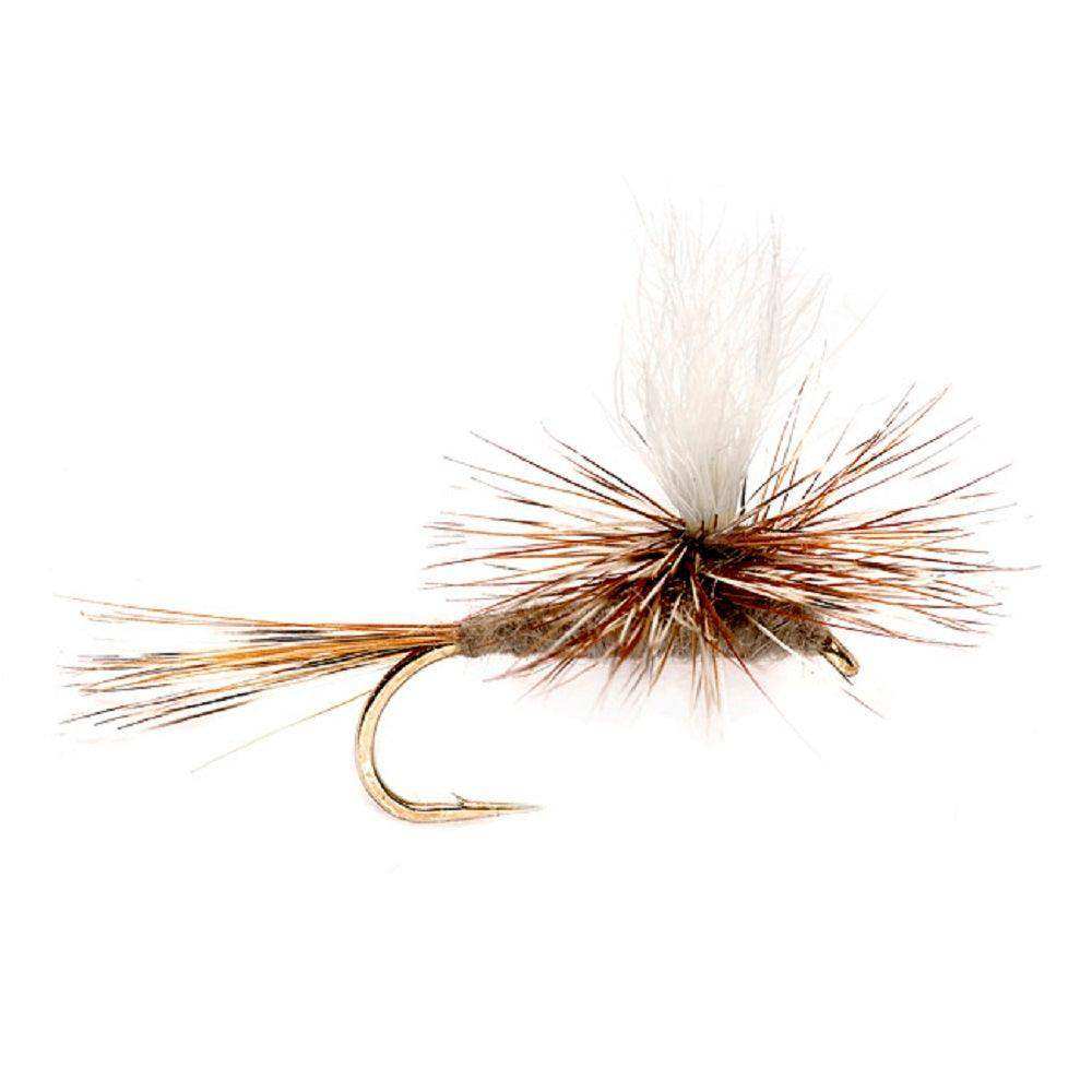 3 Pack Adams Parachute Classic Dry Fly - Hook Size 10 - Skoutley Outdoors LLC