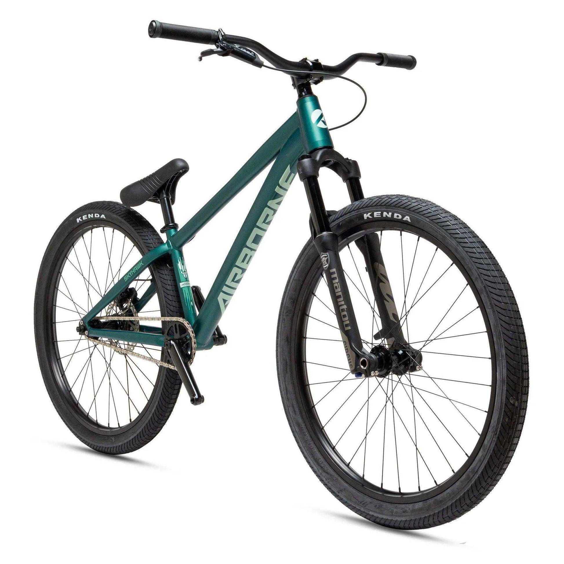 Airborne Skyhawk DJ 26″ Complete Bike - Emerald Green - Skoutley Outdoors LLC