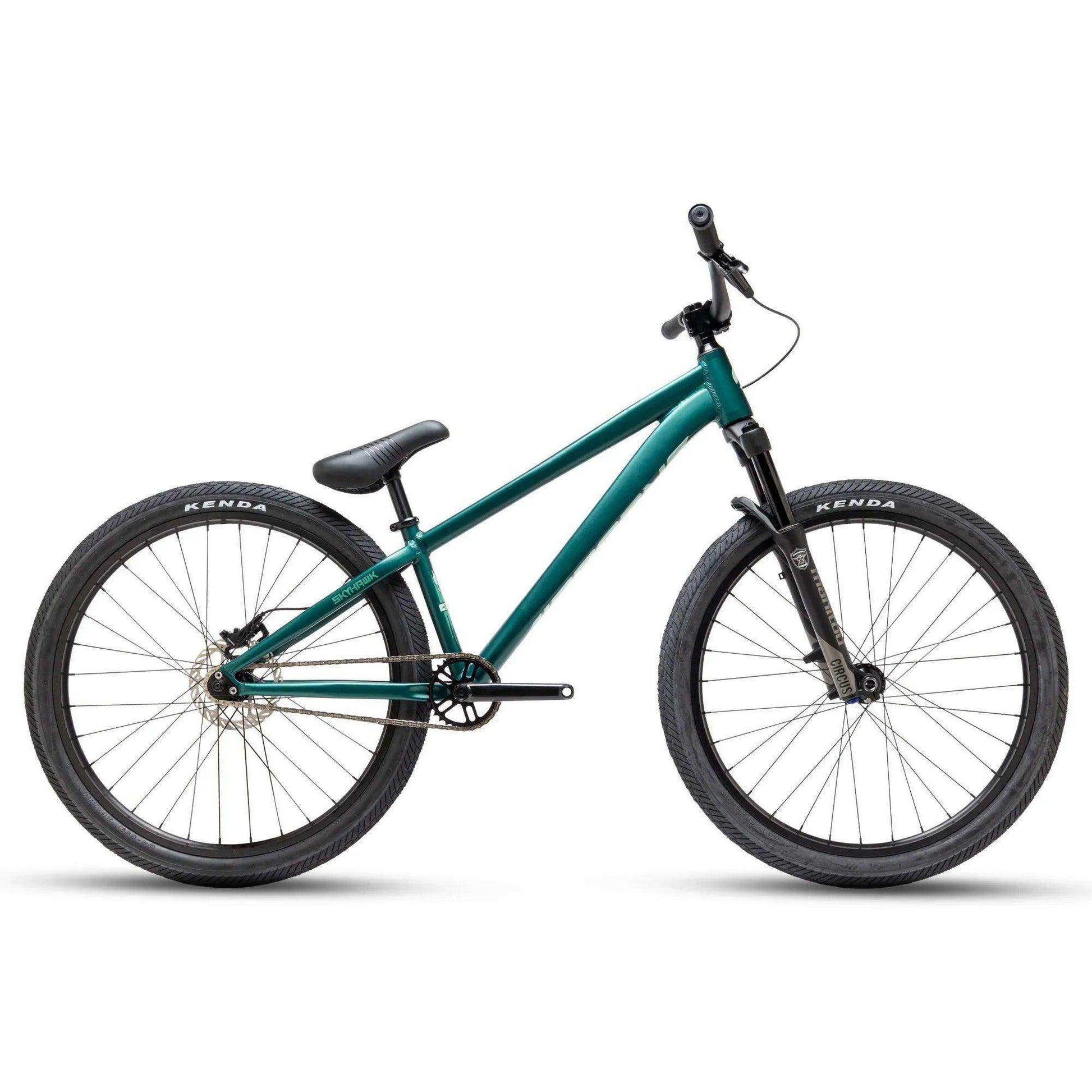 Airborne Skyhawk DJ 26″ Complete Bike - Emerald Green - Skoutley Outdoors LLC