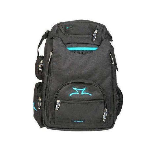 AO Transit Scooter Backpack - Black/Turquoise - Skoutley Outdoors LLC