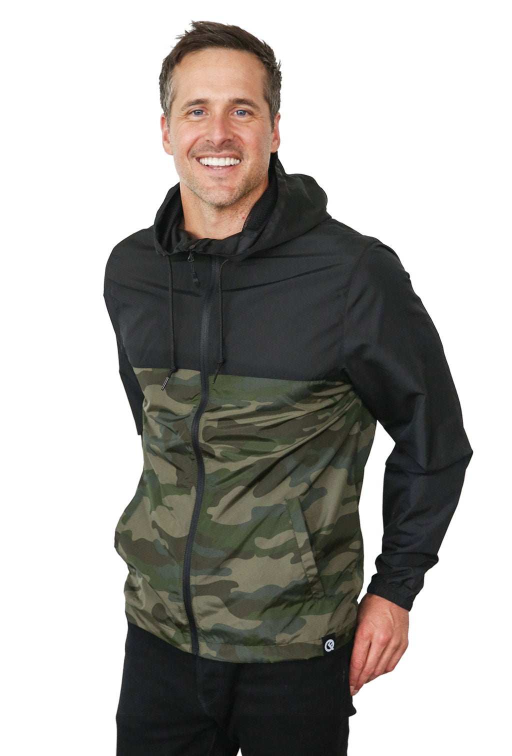 Dryflip Windbreaker (Black/Camo)