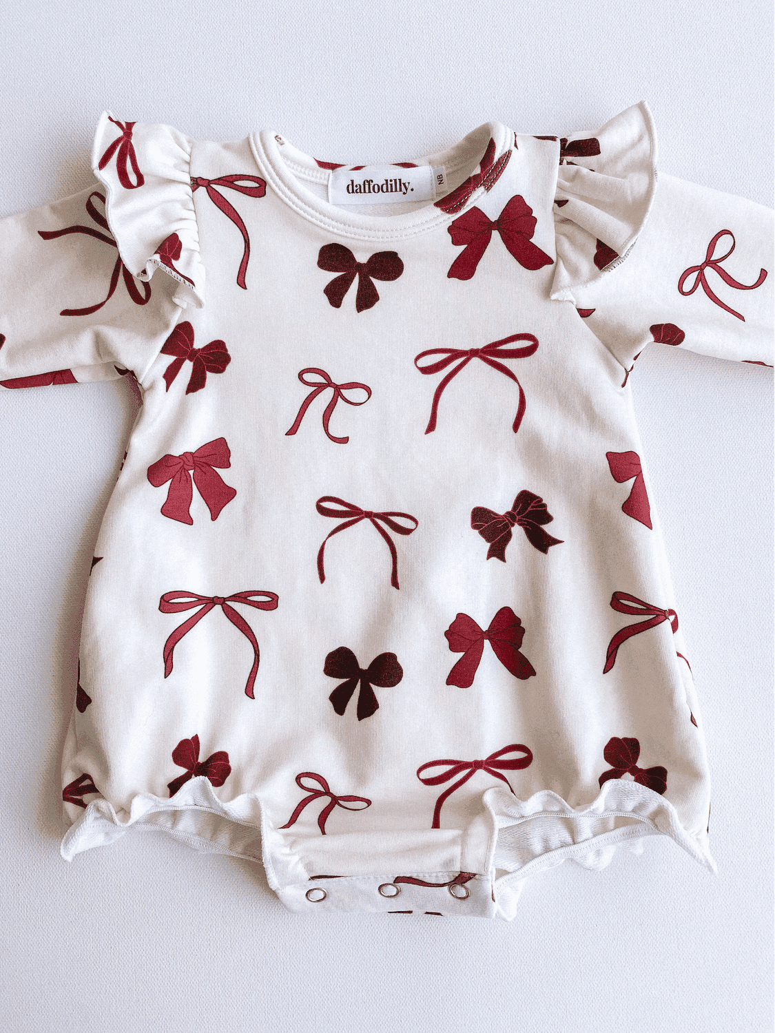 Bow Ruffle Romper - Skoutley Outdoors LLC