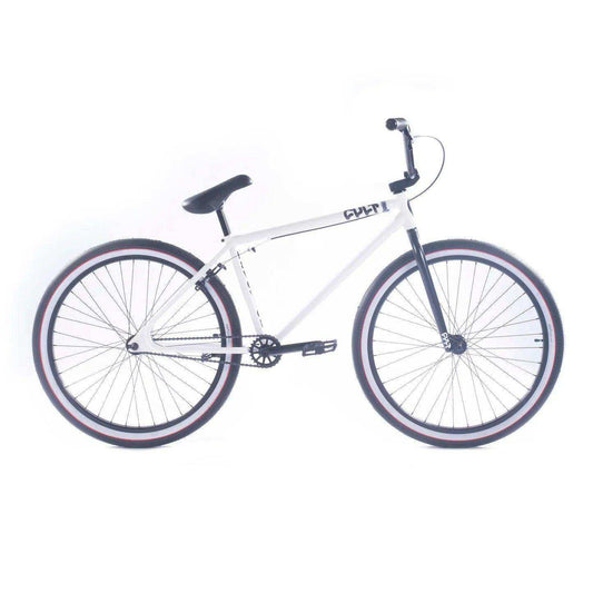 Cult 2025 Devotion 26″ Cruiser Complete BMX Bike - White - Skoutley Outdoors LLC