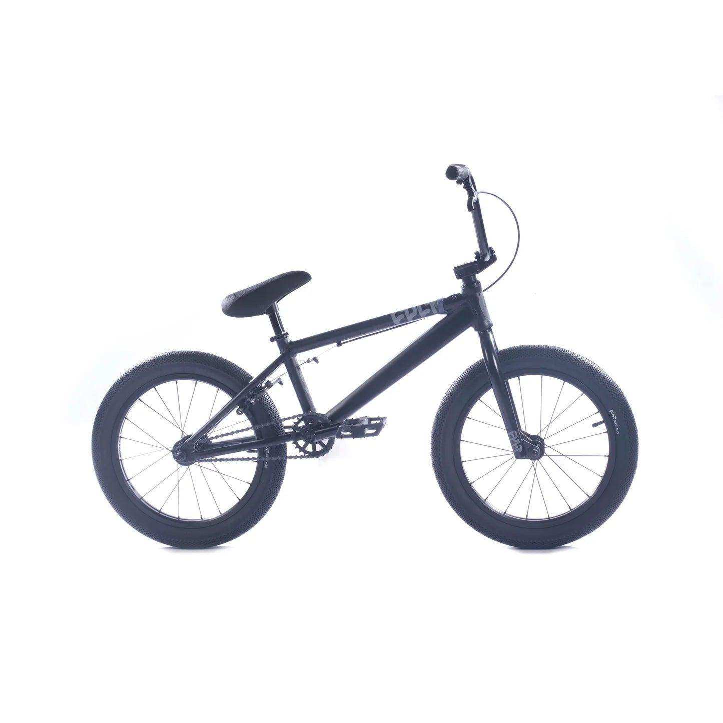 Cult 2025 Juvenile 18″ Complete BMX Bike - Black - Skoutley Outdoors LLC