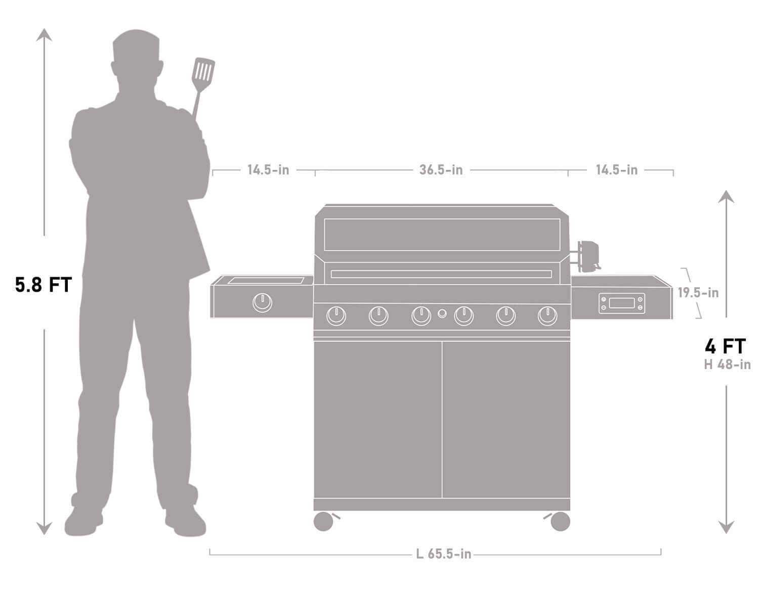 Denali 605Pro | Stainless Smart Tech Propane Gas Grill - Skoutley Outdoors LLC