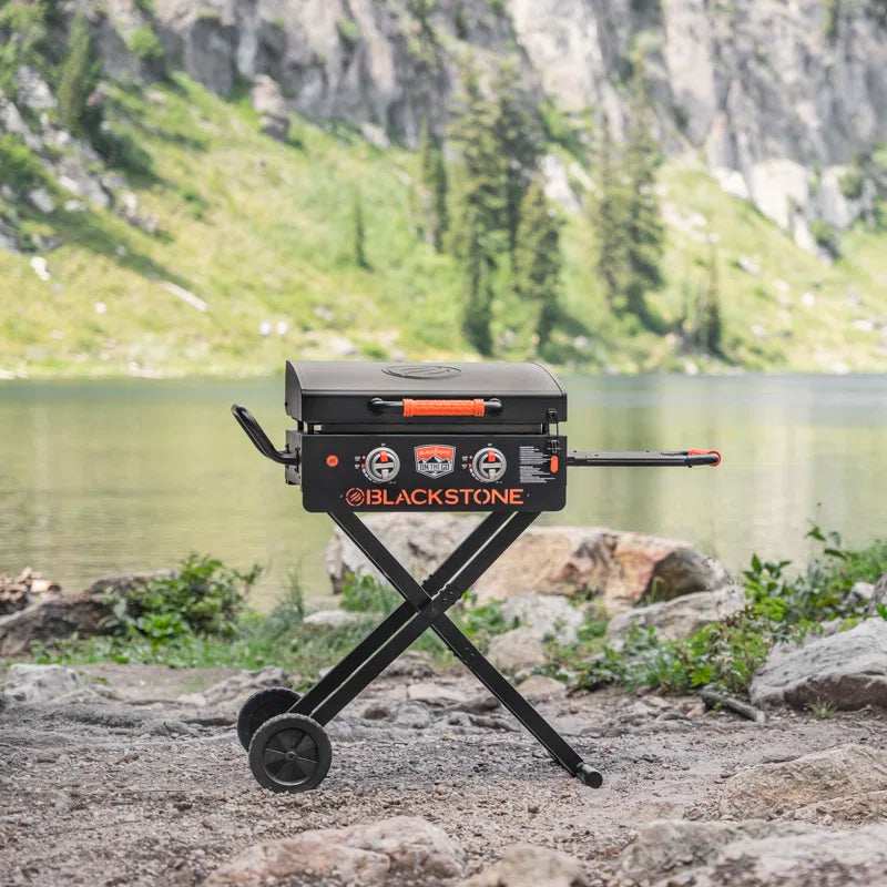 Blackstone - On the Go 22" Griddle W/ Hood and Flexfold Legs - Skoutley Outdoors LLC