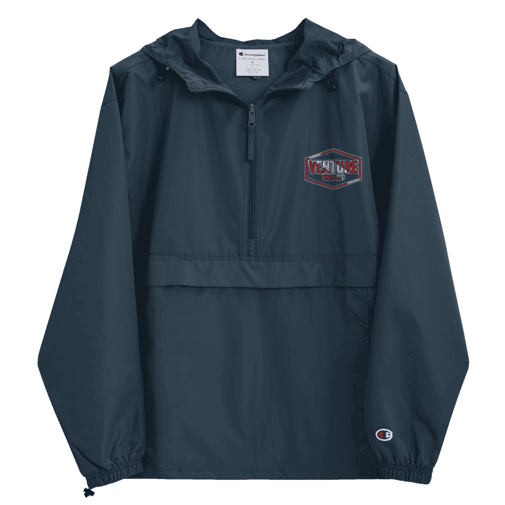 Venture Wetsuits Logo Packable Windbreaker - Skoutley Outdoors LLC