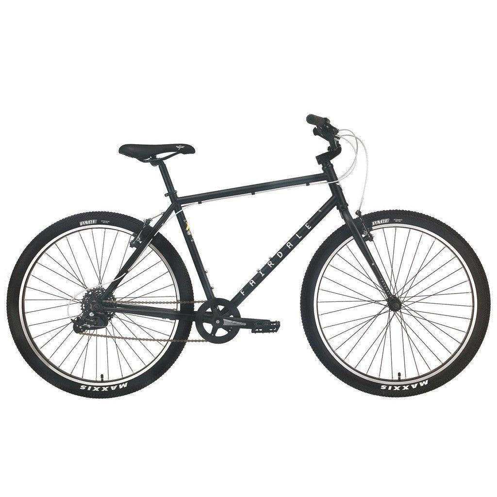 Fairdale Ridgemont 27.5″ Complete Cruiser Bike - Matte Black - Skoutley Outdoors LLC