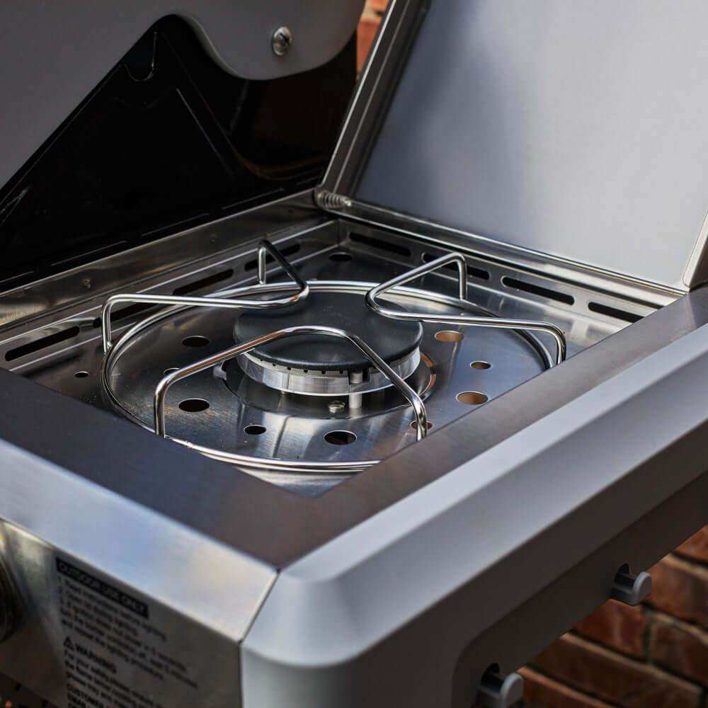 Mesa 415BZ | Stainless Propane Gas Grill - Skoutley Outdoors LLC