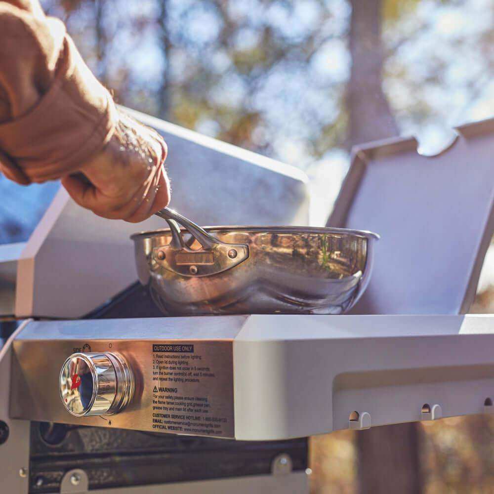 Mesa 415BZ | Stainless Propane Gas Grill - Skoutley Outdoors LLC