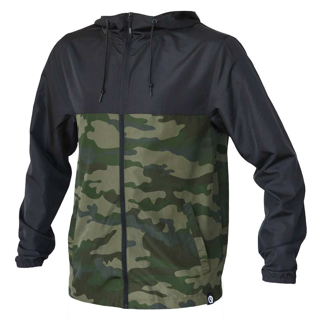 Dryflip Windbreaker (Black/Camo)