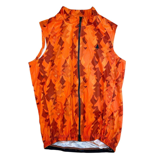 Men's HLT Camo Wind Vest - Orange - Skoutley Outdoors LLC