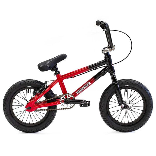 Colony Horizon 14" Complete BMX Bike - Black/Red Fade - Skoutley Outdoors LLC